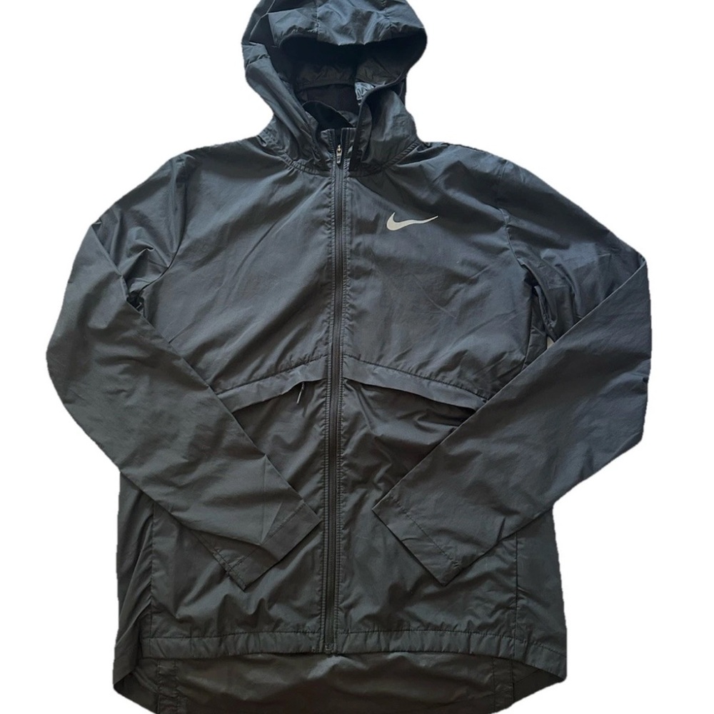 Nike women’s Charcoal Hooded Windbreaker